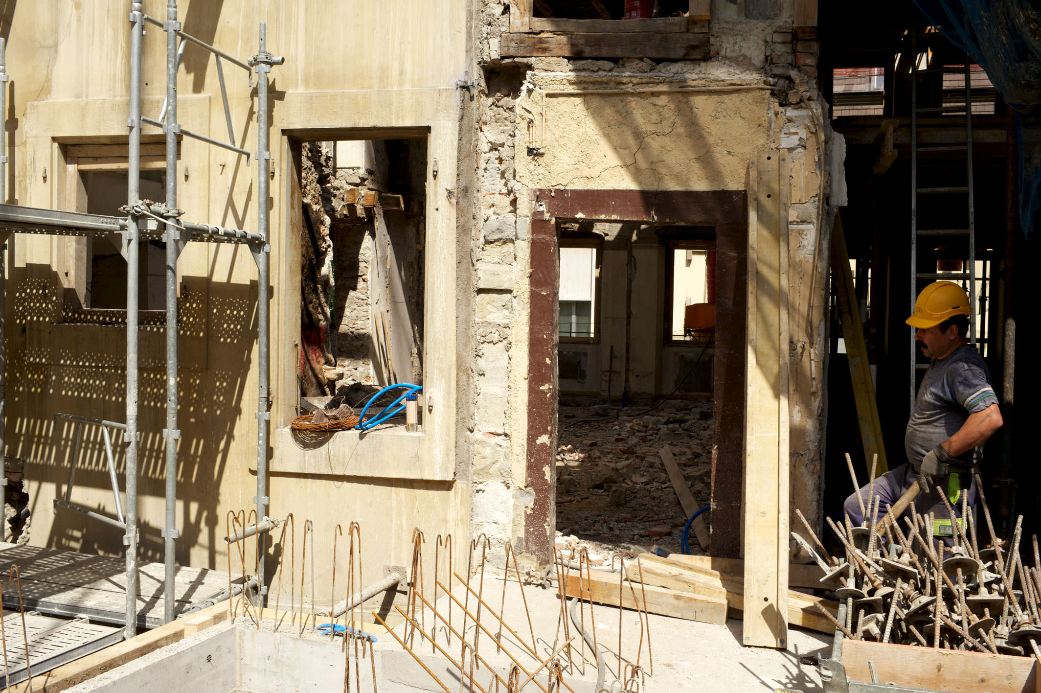 E10303  |  MplusV  |  Chantier Rue St. Francois, Lausanne